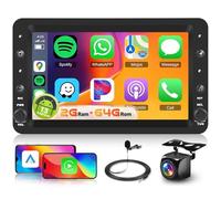 4Core+64G Car Stereo for Alfa Romeo 159 2004-2011 with Wireless Carplay Android Auto GPS WiFi 28UIs, Hodozzy 7 Inch Android Car Radio Bluetooth with Mirror Link/FM/RDS/EQ/SWC+Reversing Camera
