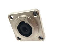 4Core Soundbar Panel Mount Socket Connector Ideal for Professional Music and Studio Equipment Sound Systems Professional Sound Port