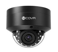 4COVR 4K PoE CCTV Camera Outdoor, 8MP UHD Wired Surveillance Dome Security IP Camera with Mic, IK10 Vandal-Proof IP67, AI Human/Vehicle Detection, 2.8mm Lens,100ft Night Vision, ELY54AB8MA(NOT PTZ)