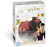 4D Build 4D51064 Harry Potter (181 Pieces) 3D Puzzle Asmodee Construction, Hogwarts Express Train, 29.5 x 6.7 x 5.7 Inches