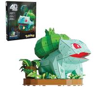 4D Build, Pokémon Bulbasaur 3D Model Kit, Pokémon Collectibles, Kanto Starter Collection, Desk Décor, Adult Puzzles, Building Toys, 3D Puzzles for Adults & Teens, 195 Pieces, for Ages 12 & Up