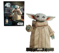 4D Build Star Wars Grogu 3D Model Kit 103 Pcs Star Wars Toys Star Wars Desk D?cor Star Wars Collectible 3D Puzzles for Adults & Teens 12+