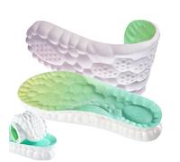 4D Cloud Insoles for Men, 2 Pairs Soft Memory Insoles with Shock Absorption for Shoes - Cloud Insoles for Women | For Feet Sports Walking Work Hiking Sports Activities