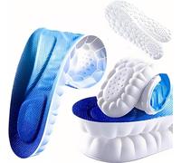 4D Cloud Technology Plantar Fasciitis Relief Arch Support Orthopedic Insoles Relieve Flat Feet Heel Pain Shock Absorption Comfortable Inserts Insoles for Men and Women (X Small EU 37-38)