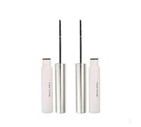 4D Fiber Mascara Black, Curling Volumizing Waterproof Mascara, Smudge-proof Sweatproof Long-lasting Lash Mascara, No Clumping All Day Wear, Natural Black Eye Makeup, 2-Pack