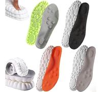 4D Insoles - 4D Cloud Technology Insole - Metatarsal Orthotic Insoles Arch Supports Inserts for Metatarsalgia, Plantar Fasciitis, Ball of Foot Pain Relief (45-46, 4pcs)