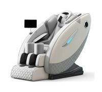 4D Massage Chair Full Body with AI Pressure Scan, SL Track Zero Gravity Recliner, Eye & Foot Airbag Massage, Space Saving, Fully Assembled Home Office Shiatsu Massager(Gray)