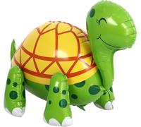 4D Running Animals Balloons, Large Jungle Animals Aluminium Foil Balloons - XXL Foil Balloon Animal Wild Animal Party Decoration for Children's Birthday, Baby Shower and Zoo Theme
