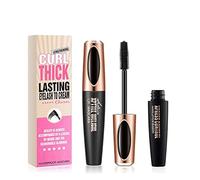 4D Silk Fiber Eyelash Mascara Black, Volume and Length Waterproof Mascara Long-Lasting, Dramatic Extension, Curling Thick Makeup,Gift for Girls Women