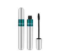 4D Silk Fiber Lash Mascara, Mascara Black Waterproof Natural Lengthening and Thickening Effect, 2 In 1 Waterproof Lengthening Masc-ara (1)