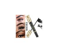 4D Silk Fiber Mascara Black Thick Long Lasting Extension Volume