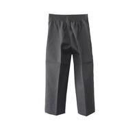 4D-Uniforms Classic Quality Full Elasticated Waist-PALVINI Boys School Pull-up Trousers 2-7YRS (5-6YRS (19" Waist X 18" Inside Leg)) Grey