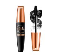 4D Waterproof Silk Fibre Thick Lengthening Mascara, Cordialk Mascara, 4D Silk Fibre Lash Mascaras, 24H Long Lasting Waterproof Liquid Lash Extensions, Volume Smudge-Proof Dirt-Resistant (Black, 1