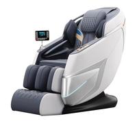 4D Yoga Roller Massage Chair, Space-Saving Design with Full Body Airbags Lumbar Heat