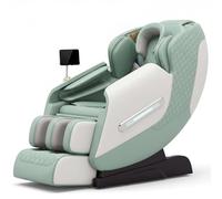 4D Zero Gravity Massage Chair with SL Track, AI Smart Chip, 25 Modes, Full Body Airbag, Heat, Bluetooth Speakers, LCD Touch Screen, No Assembly(Groen)