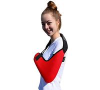 4DflexiSPORT Red Blk trim 12-Teen Extra Deep Arm Sling Shoulder Support