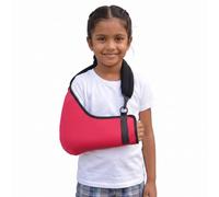 4DflexiSPORT Red Blk trim 6-7yr Extra Deep Arm Sling Shoulder Support