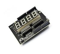 4Digit LED Displays Module 4Bit Digital Tube Displays Module Compatible For Electronics Project Low Power Consumption Compatible Display
