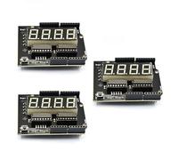 4Digit Tube LED Displays Module for Project with Dynamic Lighting Effects for Building Customs Counters, Timers Compatible Display