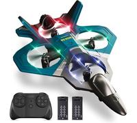 4DRC Foam RC Plane for Adults Kids, Remote Control Airplane Toys for Boys Kids Adults Beginners, RC Planes Fighter Jet Helicopter Drones for Kids Adults, 360° Flip Easy to Fly