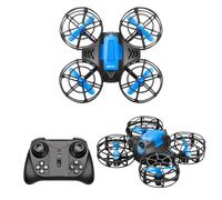 4DRC V18 Mini Drone for Beginner Kids, RC Quadcopter with 2 Batteries, Long Flight Time, Automatic Altitude Control, 3D Flips, Headless Mode, One Key Start, Gift Toy Drone for Kids and Beginners