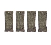 4er Set Natural Schuherfrischer Shoe Freshener Bags Active Charcoal Odour Killer