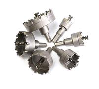 4EVERHOPE 6 Pcs HSS TCT Tip Hole Saws Cutter Drill Bits Set Carbide Hole Opener Cutter, 22-65mm