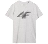 4F M2257 T-Shirt - Cool Light Grey Melange
