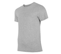 4F Men's H4L22 T-Shirt in Grey | Size: Medium 4F Grey M