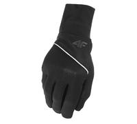 4F Touch Screen FNK U142 Knitted Gloves - Black