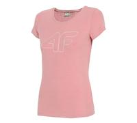 4F Women's H4L22-TSD353 T-Shirt in Pink | Size: Small 4F Pink S