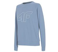 4F Women's H4Z22-BLD350 Sweatshirt, Denim, L