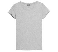 4F Women's H4Z22-TSD353 T-Shirt in Grey | Size: Large 4F Grey L