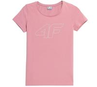 4F Women's H4Z22-TSD353 T-Shirt in Pink | Size: Small 4F Pink S