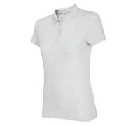 4F Women's NOSH4 TSD007 Regular Polo Shirt in White | Size: Medium 4F White M