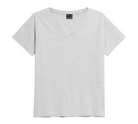 4F Women's Plain Regular T-Shirt in Grey | Size: Small 4F Grey S
