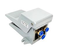 4F210-08 2 Position 5 Way Momentary Air Tool Foot Pneumatic Pedal Valve