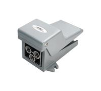 4F210-08L 1/4" 2 Position 5 Port Air Self Locking Pneumatic Control Pedal Valve