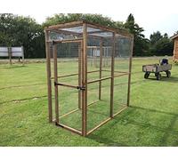 4Fil Animal Enclsure 6ft x 3ft Outdoor Garden Run Chicken Bird Rabbit Pet Aviary