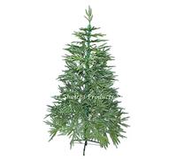 4ft 120cm Green Real Look Tips Artificial Christmas Tree Festive Xmas Decoration