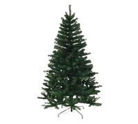 4ft Bushy Artificial Christmas Tree with Stand - Realistic Pine Design for Home, Office & Festive Décor - Lush & Premium Quality Xmas Decoration to Brighten Your Holiday Season (Green)