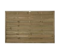 Forest Garden 3'11'' x 5'11'' (120 x 180cm) Pressure Treated Decorative Europa Plain Fence Panel