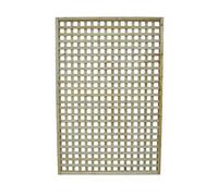 Forest Garden 5'11'' x 3'11'' Premium Framed Trellis, Brown