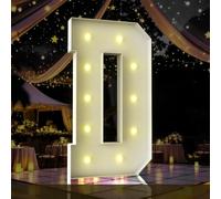 4FT Marquee Light Up Letter,Marquee Letters 4 Feet Tall, Large Led Sign for Baby Shower,Party,Birthday Decorations,Graduation,Prom(Letter D)
