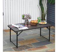 4FT Portable Metal Picnic Table