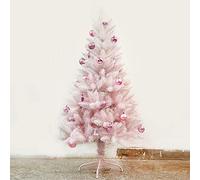 4ft pvc artificial christmas tree,with ornaments spruce hinged with metal stand feel-real xmas tree,for holiday decoration traditional the new