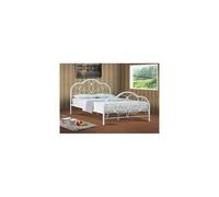 (4ft Small Double) Aurora Metal Bed Frame with Lucy Mattress