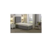 (4ft Small Double Mattress - 120cm x 190cm) Single Memory Foam Mattress - Medium Firm Support, Cool-Touch Fabric