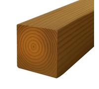 4ft Wooden Fence Post Timber 3x3 Inch Treated Timber Fencing 3" x 3" (1.2m Long)
