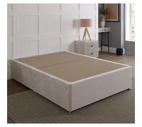 (4ft6" Double(4 Drawers), Black) Divan Bed Base Plush Velvet Upholstered Drawers Storage 3ft 4ft 4ft6 5ft 6ft UK